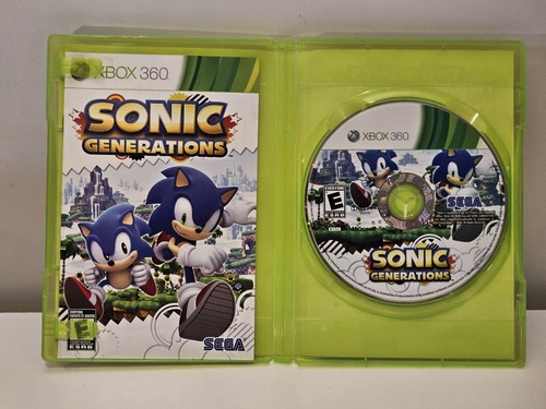 LOT OF 2! Sonic Generations CIB Microsoft Xbox 360 Sony PS3 2011 Complete Manual - Picture 7 of 20
