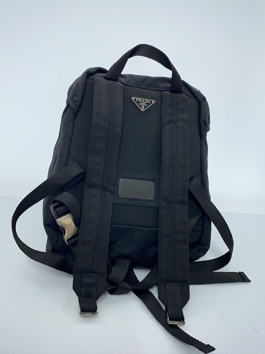 PRADA Backpack Nylon BLK Solid - image 3