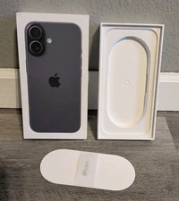Apple iPhone 17 Black 256 Gb EMPTY BOX ONLY w/ Inserts A3258