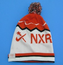 Nike Cross Country Running Beanie Cap Logo Knit Hat Adult Size Warm Winter