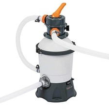 Bestway Pompa di Filtraggio a Sabbia Flowclear 58515, Portata 3028 L/H Per Pisci