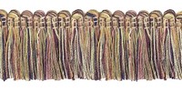 "DÉCopro 1 1/2\" Pinselfransenbesatz, Salbeirose Pink [Pro Yard Verkauf]"