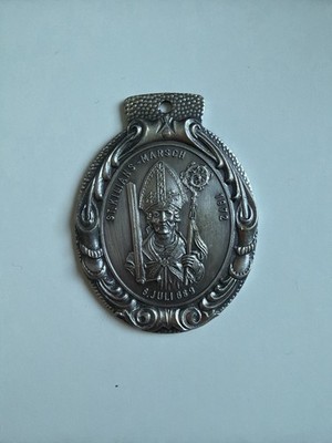 St. Kilian Marsch 1871 Wallfahrt Schweiz Kirchliches Abzeichen um 1900 selten