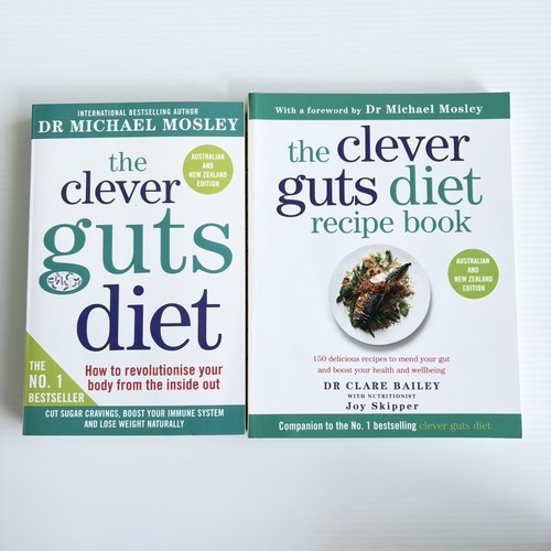 The Clever Guts Diet Book and Diet Recipe Book By Dr Michael Mosley
