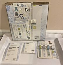 NEW Creative Memories Power Palette REFLECTIONS Plus Extras Embellishments blues