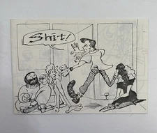 Shi! Bogs (Alan Jeffers 1980s UK Underground Mini Comic Fast Fiction Zine)