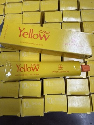 2 pack YELLOW ALOETRIX SYSTEM PERMANENT HAIR COLOR 3.42Oz -OOO/LR