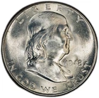 1948-D PCGS High-End MS64 FBL Franklin Half w/ Strong Strike & Wonderful Luster