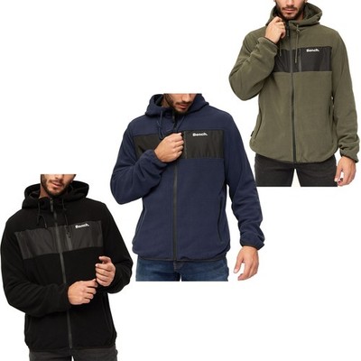 Bench Herren Blaine Full Zip Kapuze Outdoor Warm Winter Fleece Jacke Mantel