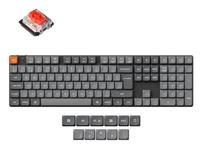 Keychron K5 Max Tastatur Universal USB + RF Wireless + Bluetooth QWERTY UK Engli