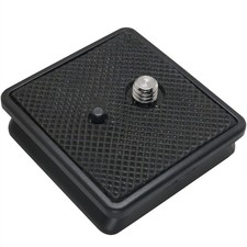 LUORNG 41x41mm Tripod Quick Release Plate Camera Mounting Parts Black