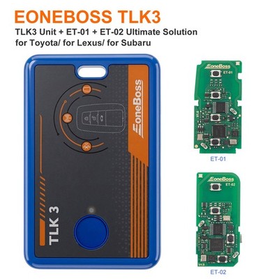 EONEBOSS TLK3 Kit Advanced Version + ET-01 ET-02 Smart Key for Toyota/Subaru Etc
