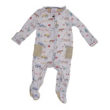 Baby Boden, Strampler, Größe: 68, Weiß/Mehrfarbig, Baumwolle, Sonstiges #L5h