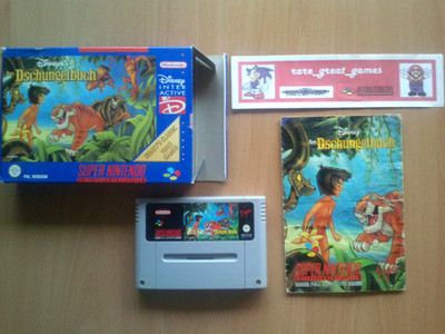   DAS DSCHUNGELBUCH - JUNGLE BOOK Super Nintendo SNES Super NES PAL NOE/UKV  