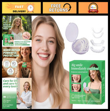 Adjustable 2 Pairs Teeth Whitening Trays for Men  Women, Comfortable Smile Boos