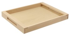Plateau bois pin naturel 45x35 – service cuisine bistrot