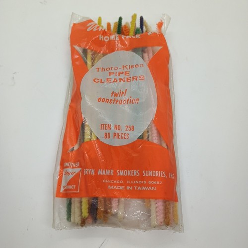 Vintage University Thoro-Kleen Pipe Cleaners-Assorted Twirl