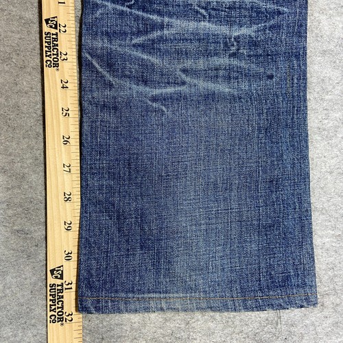 Vintage Levi Offender Low Rise Size 34x34 2-Button Jeans Blue Y2K MADE IN USA - Picture 20 of 21