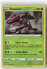 2020 Pokemon Vivid Voltage Genesect 016/185 Rare Holo NM