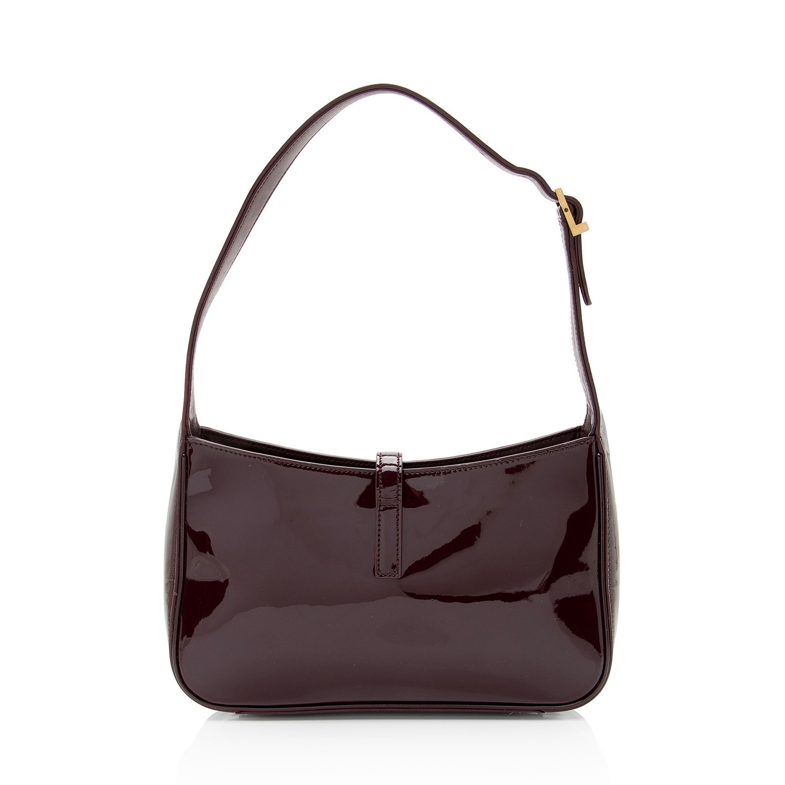 Saint Laurent Patent Leather Monogram Le 5 A 7 Hobo thumbnail 3