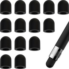 15pcs Stylus Tips Rubber: Soft No Scratches, Sensitivity and Precision Stylus...
