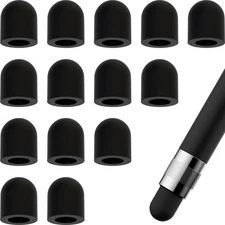 15pcs Stylus Tips Rubber: Soft No Scratches, Sensitivity and Precision Stylus...