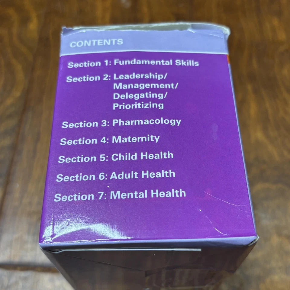 Saunders Q&A Review Cards for the NCLEX-PN Exam 2nd Ed Flashcards Elsevier Prep - Image 4 of 4