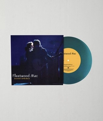 Fleetwood Mac Silver Springs Live / Go Your Own Way Sea Blue 7  Vinyl 5000 WW