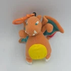 Vintage Pokemon Charizard Plush 3" Keychain Toy Nintendo 1998 #06 Backpack Clip