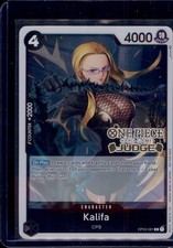 Kalifa (Judge Pack Vol. 2) OP03-081 One Piece Promotion Cards Foil