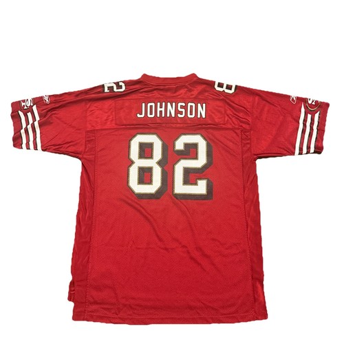San Fransico 49ers Jersey XL Eric Johnson Men’s Red - Picture 4 of 5