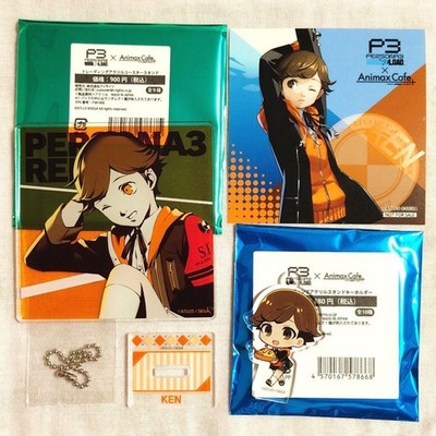 Persona 3 Reload Acryl Untersetzer Ständer Schlüsselanhänger Aufkleber Ken Amada