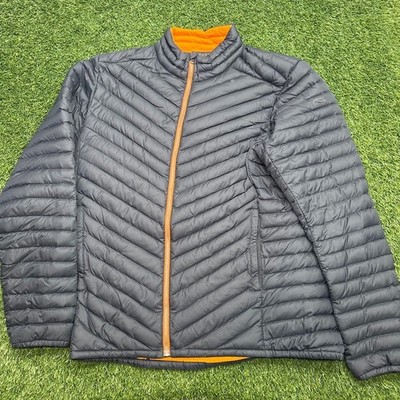 Kjus Blackcomb Premium Down Puffer Jacket Mens Black XL Full Zip