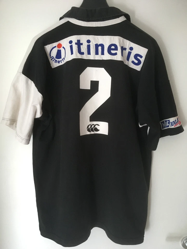 Maillot vintage de rugby du CABBG ( devenu UBB ) - 2XL - Photo 2/4
