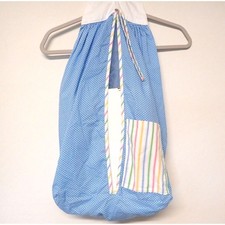 Vtg SLEEPY TEDDY Beddy 1982 Baby Morgan diaper stacker Hanging Decor Nursery