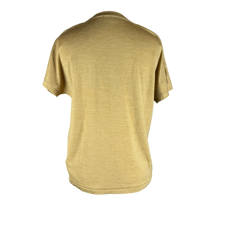 Icebreaker Mujer Capa Base Lana Merino Manga Corta Rayas Camiseta Talla Pequeña Foto 4 de 4