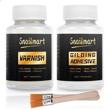 Gold Leaf Adhesive,100ml /3.52oz Water-Based Gold Leaf Glue  100ml /3.52oz P...