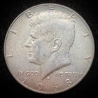 40% Silver 1968 Kennedy Half Dollar - F19D