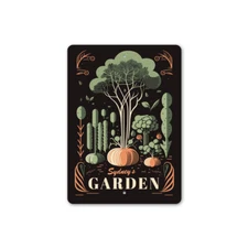 Custom Name Backyard Garden Sign