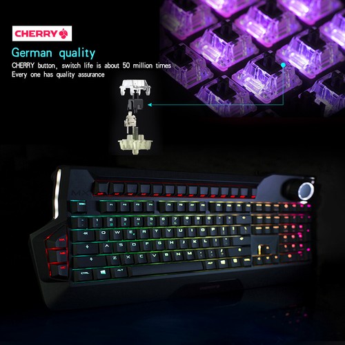 Kirschschalter für hintergrundbeleuchtete Tastatur TTC X10 Actile Force MX - Bild 7 von 44