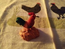 Kogut Bullyland kolorowy lata 80.