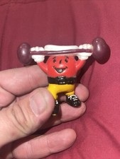 Vintage Kool Aid Man Figurine Weightlifting PVC KRAFT