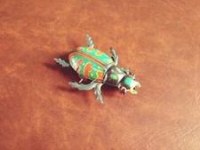 Scarce 1920's Einf lt Technofix Tin Running Beetle Tinplate Penny Toy