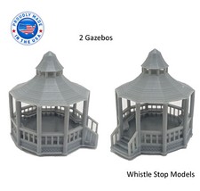 Z Scale Gazebos Set of 2