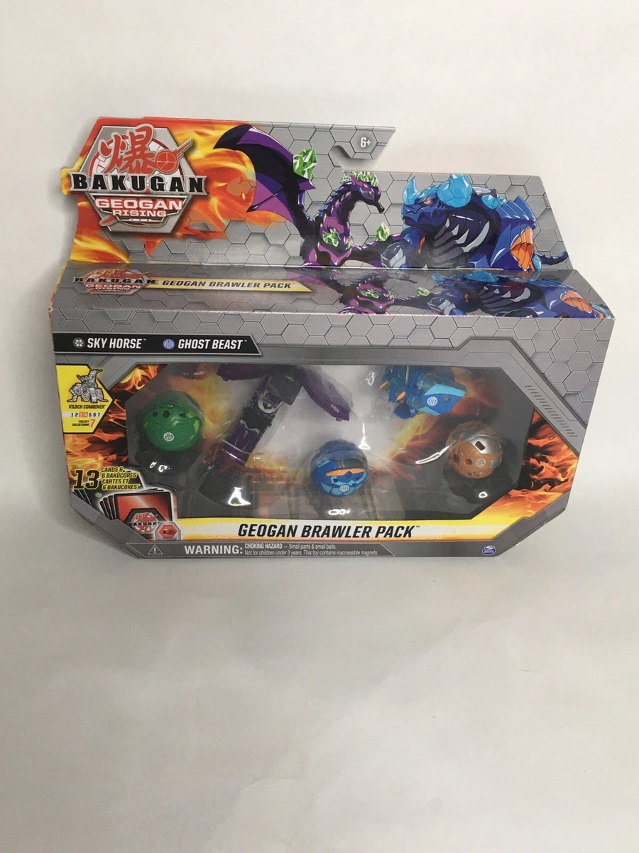 Bakugan Geogan Riser Brawler Pack Sky Horse Ghost Beast Brand