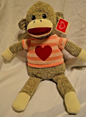 valentine sock monkey