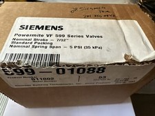 *NEW* SIEMENS Powermite VF 599 Series Valves 599-01088 Model Number 011002