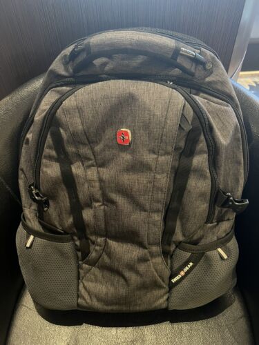 Swiss Gear ScanSmart TSA Laptop Friendly All-in-One Backpack Black New