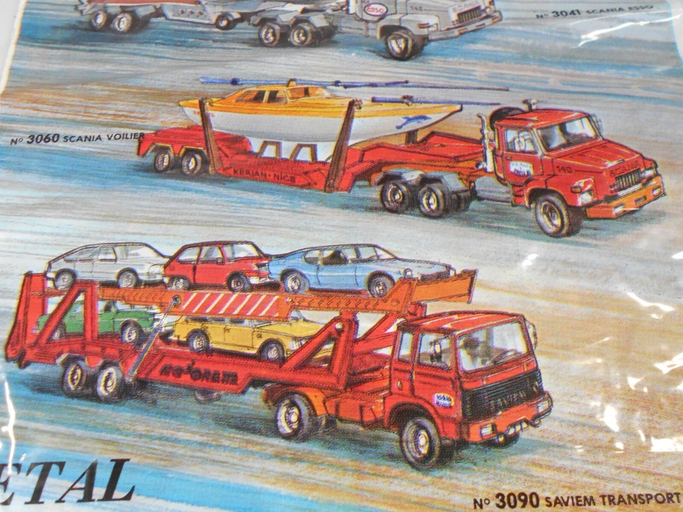 majorette models vintage plastic bag 3000 series trucks and lorrys old stock 80s - Image 3 of 4