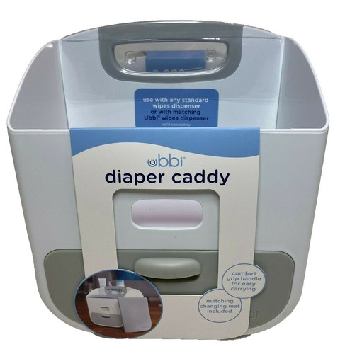 Ubbi Portable Diaper Changing Station Count (Pack of 1), Gray